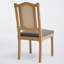 Chaise en bois massif avec dossier en rotin Marion-1297321622