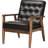 Faux Leather Armchair-2099196489