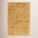 Fennel Hand Loomed Viscose Yellow Rug