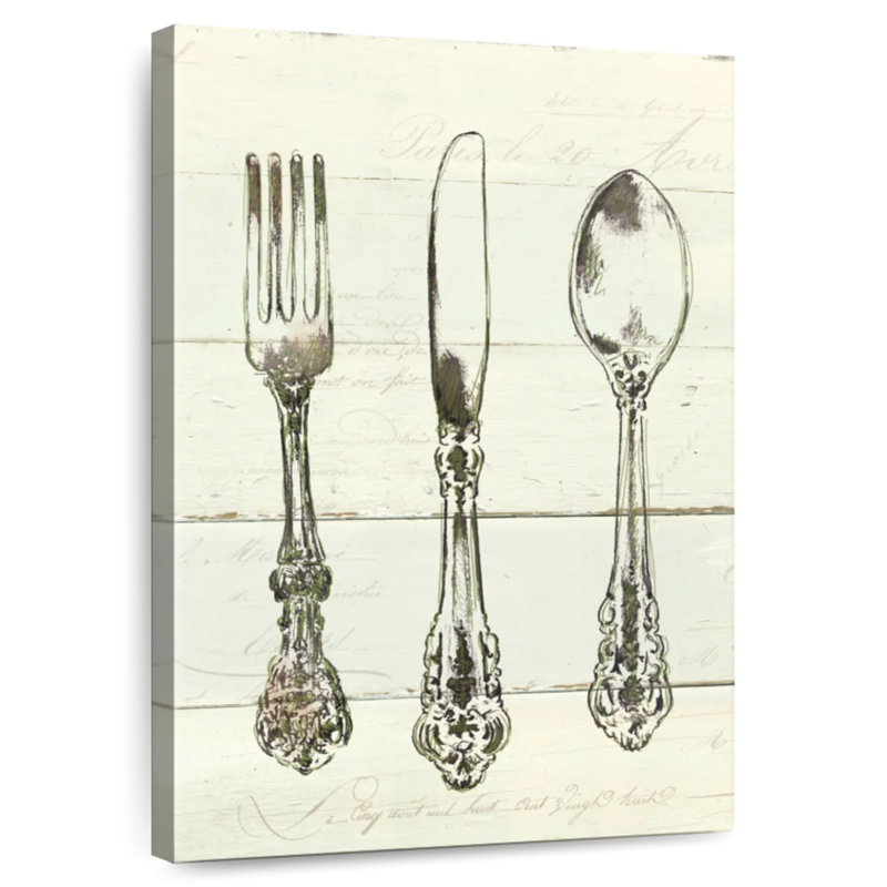 Ustensiles de cuisine ornés Senne, H 45 po x l 30 po