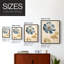 Série FLORAL LXI - reproduction encadrée de qualité supérieure - prête à être accrochée - aucun clou requis-2117367373-2117367413