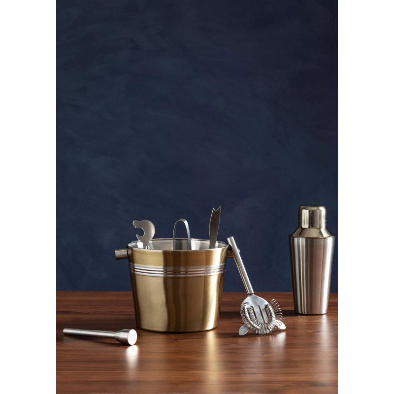 Aidan Stainless Steel Ashtray, Brass