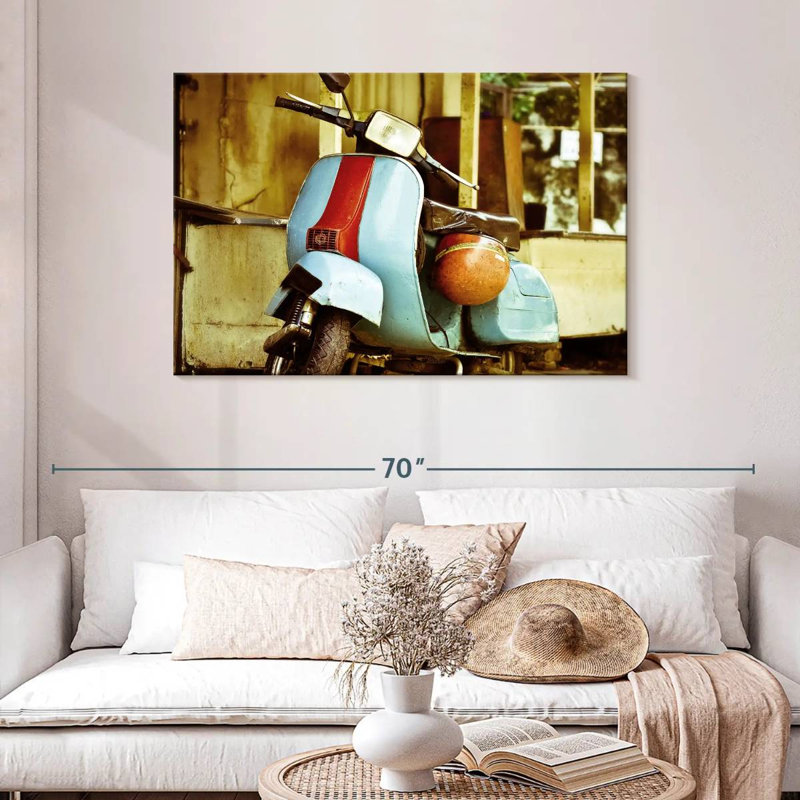 Mehar Vespa Scooter, H 30 po x l 45 po