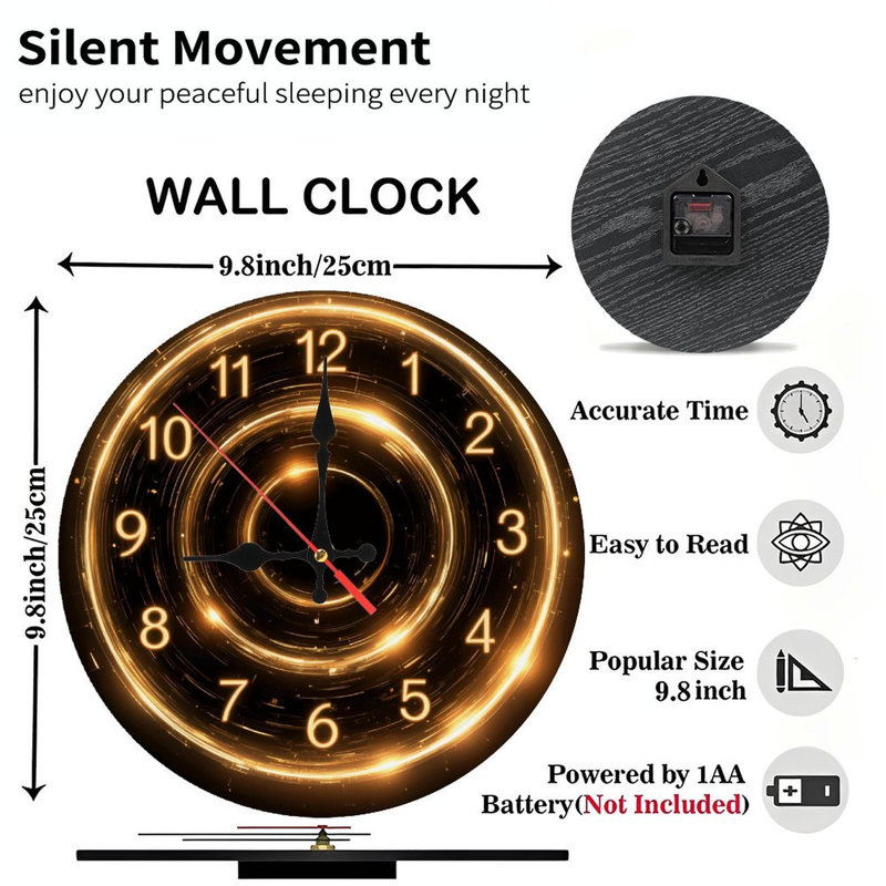 Horloge numérique brillante (1)
