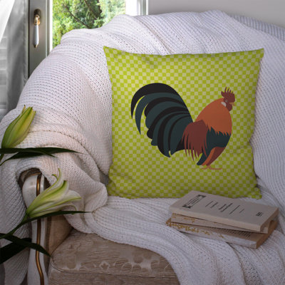 Checkered Throw Pillow