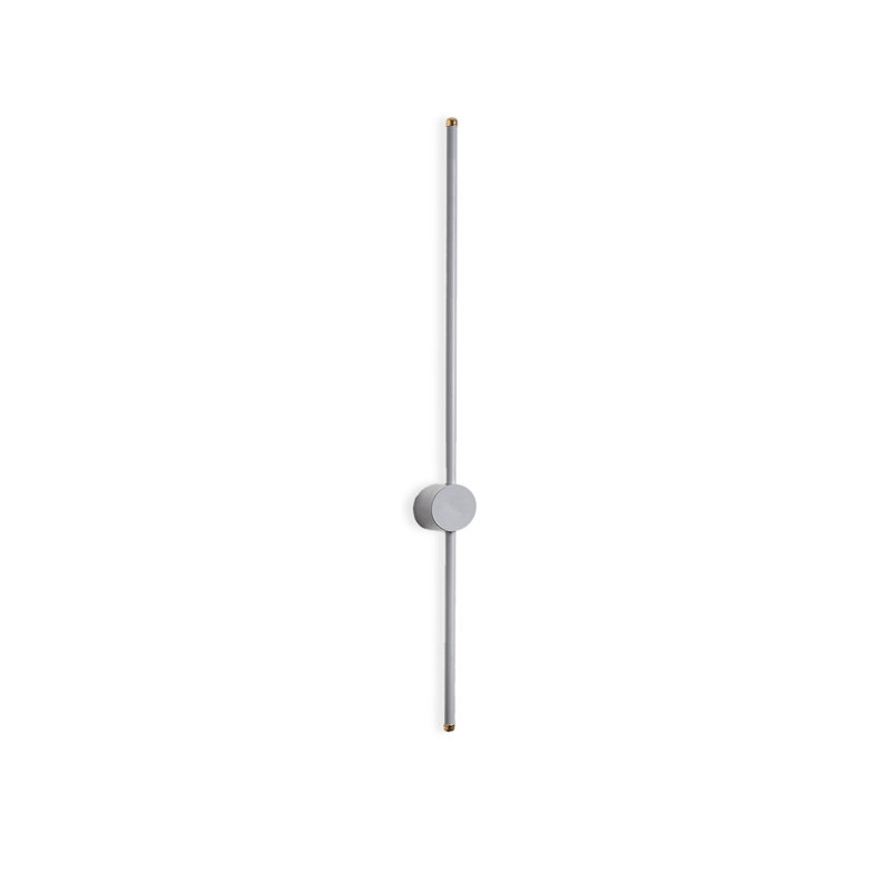 Modern Wall Lamp, Gold Metal Body, 90 x 10 x 5 cm, SMD LED, 13W, 3000K, Design with Durable Metal Base Plate, For Living Room & Bedroom Decor, IP20 Rated for Indoor Use