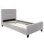 Lit plateforme capitonné Tribeca avec matelas à ressorts ensachés 10 pouces-251429231-251429237