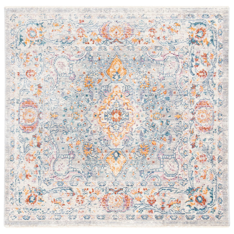 Tapis oriental performance Soren, Carré 4 pi