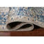 Tapis floral teint à la main 6 x 9 Ziegler