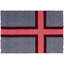 Norwegian Flag Wool Throw