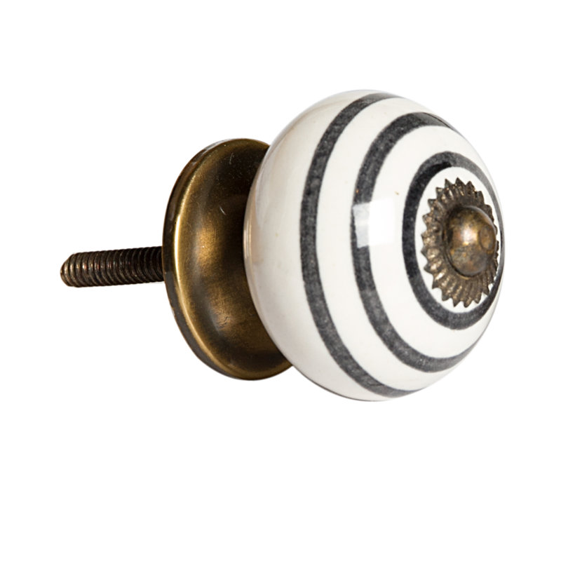 Ainzlee Handpainted 1 1/2" Diameter Round Knob Multipack