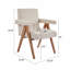 Deux chaises pour l'intérieur, fauteuil de salle à manger pour la maison