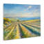 Toile de paysage Rows Of Flowers, design par Petal Prints Design-520206608