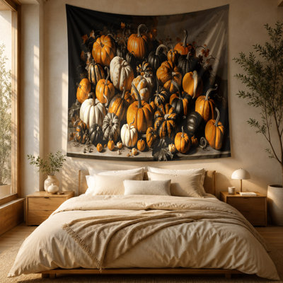 Thanksgiving Pumpkins and gourds Wall Tapestry