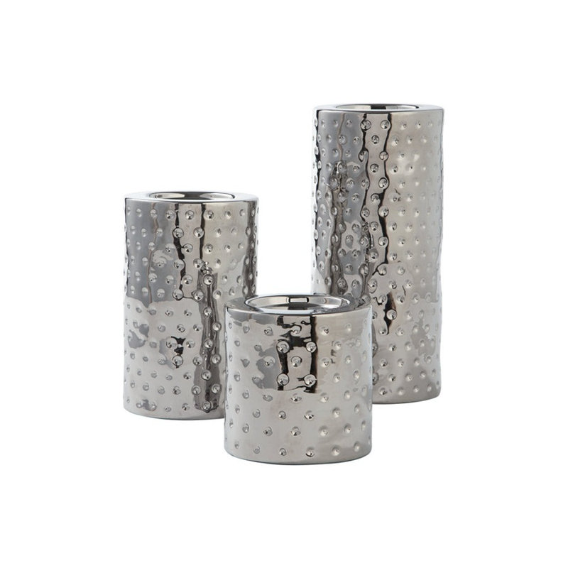 14.63'' H Ceramic Tabletop Candle Accessories