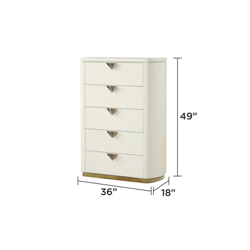 Commode 5 tiroirs La Pierre