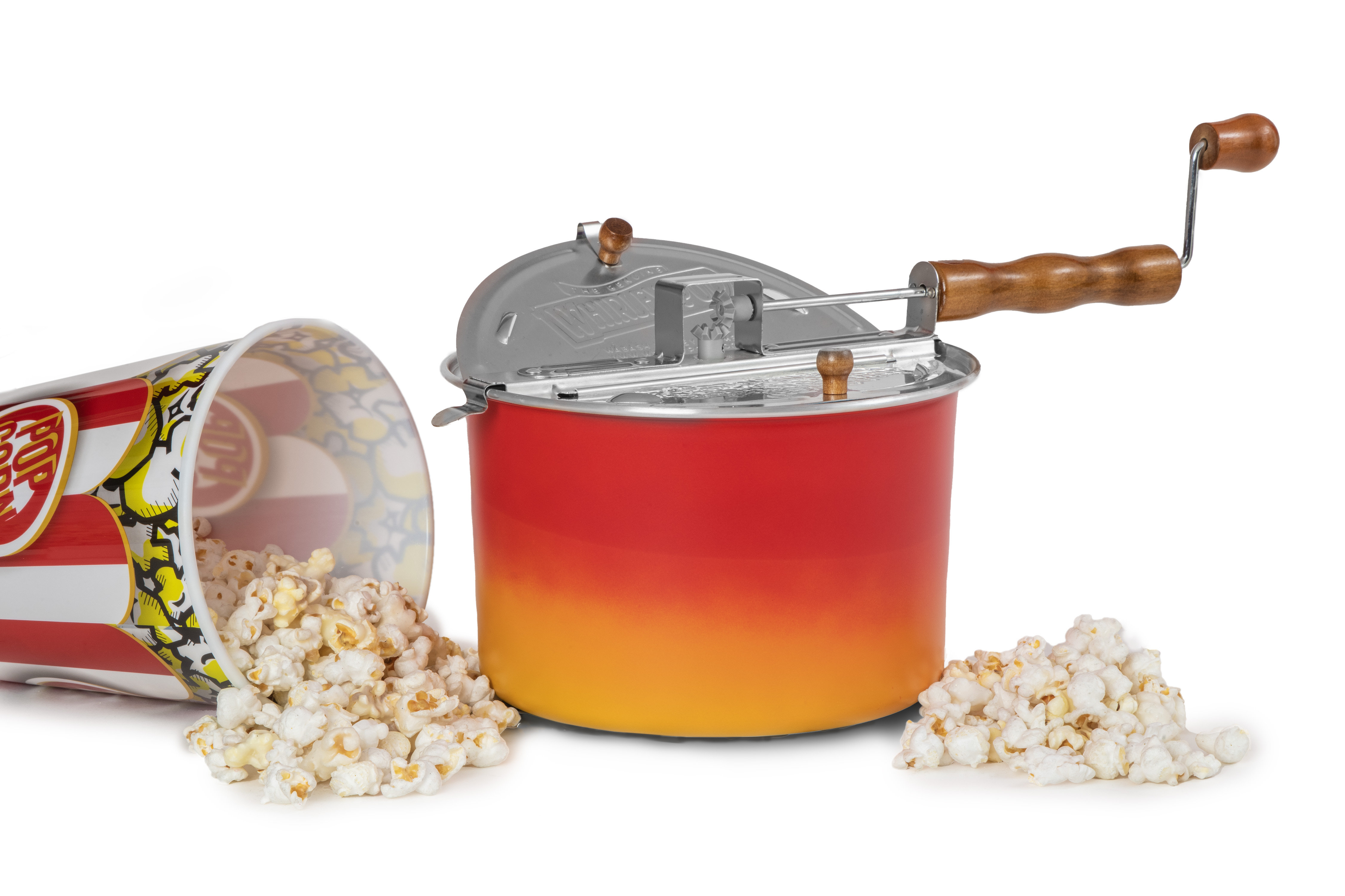 Wabash Valley Farms Whirley-Pop Stovetop Popcorn Popper – The Jazz Chef