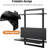 23.6-Inch Floating Shelves For Wall, 3-Tier Wooden Wall Mounted Shelves With Foldable Brackets, Heavy-Duty Storage For Kitchen, Living Room, Bedroom, Bathroom-1091245968