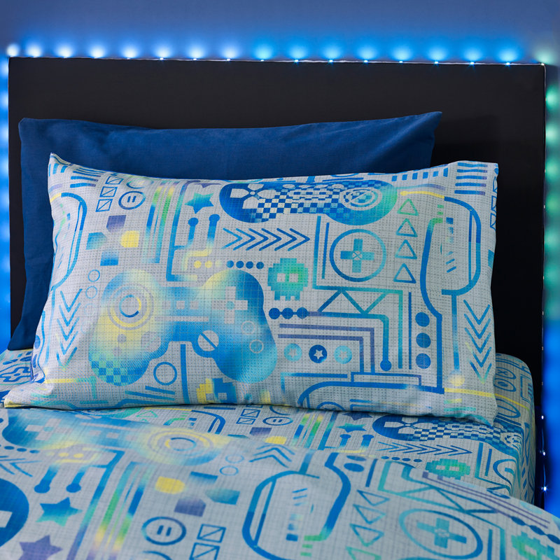 Gamer So Soft Duvet Cover Set, Single Duvet Cover + 1 Standard Pillowcase