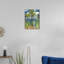 "Giclée sur toile" encadrée par Marc Chagall, art mural pour salon, décorations pour bureau à domicile-483814076-483814077