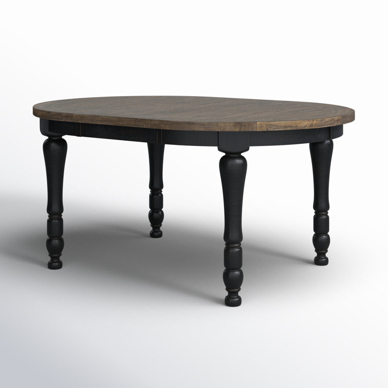 Hebden Extendable Pine Round Solid Wood Top Dining Table