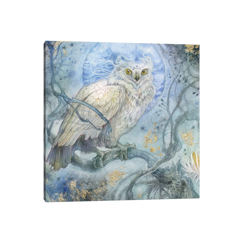 Night Wings I by Stephanie Law - Wrapped Canvas Gallery-Wrapped Canvas Giclée, 93.98 cm H x 93.98 cm W x 1.91 cm D