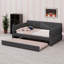 Lit plateforme avec lit tapissier et lit gigogne-2121486881