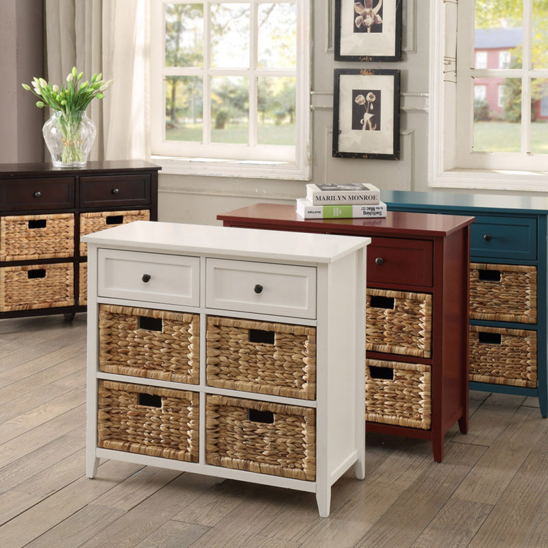 Console avec rangement bleu sarcelle