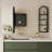 20X34 Inch Oval Recessed Medicine Cabinet, Metal Framed Bathroom Wall Cabinet With Mirror And Adjustable Shelves, Wall Mirror With Storage For Bathroom-1197769021