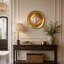 Valdoro Round Metal Mirror