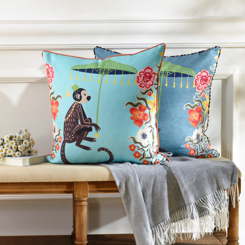 Coussin Maharaja, Turquoise