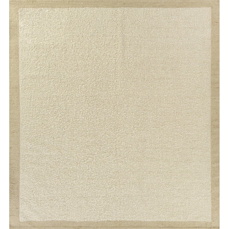 Tapis en laine tissé à la main, Rectangle de 5 pi x 8 pi