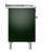 ILVE Nostalgie II Series 48 inch Dual Fuel Range with 8 Sealed Burners, Griddle (Glass Door)-98196498-98196439