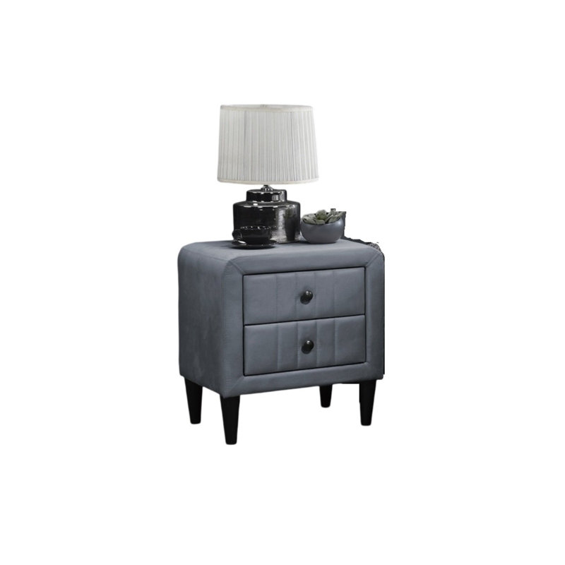 Table de bout Table de chevet moderne, Gris
