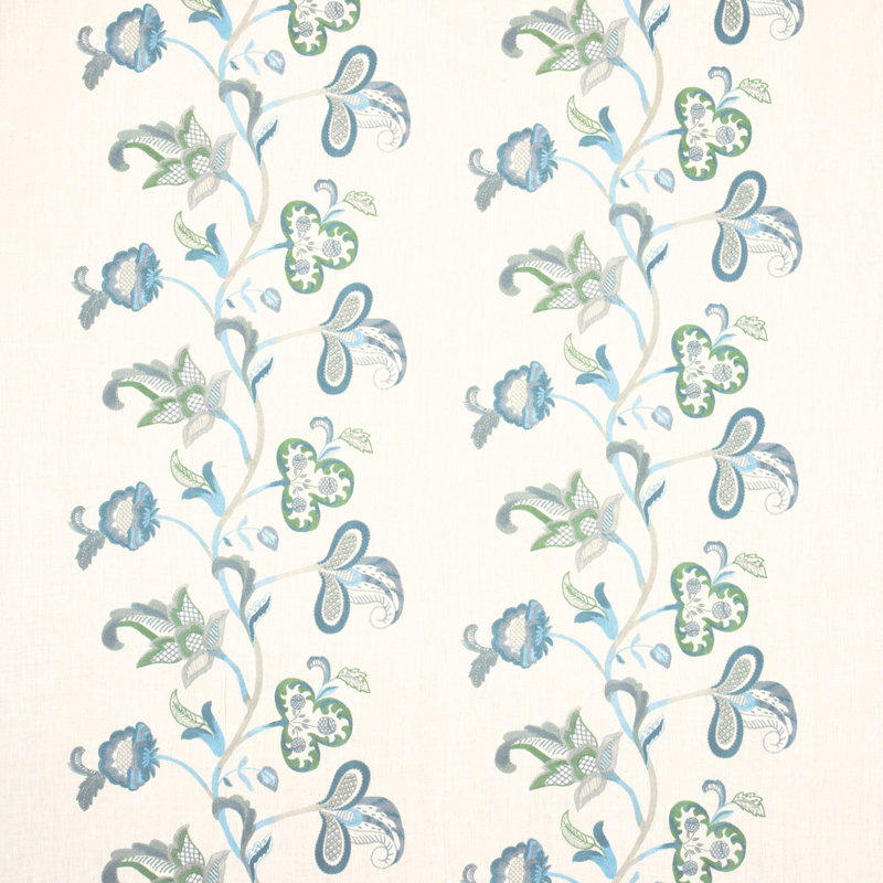 Artisan Cawdor Fabric, Teal