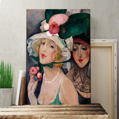 Gerda Wegener - Wrapped Canvas Painting