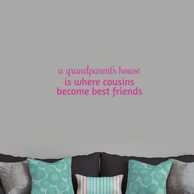 Text & Numbers Non-Wall Damaging Wall Decal