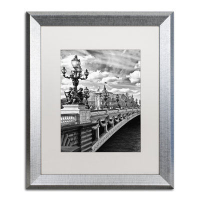 « alexandre iii paris », reproduction de photo encadrée