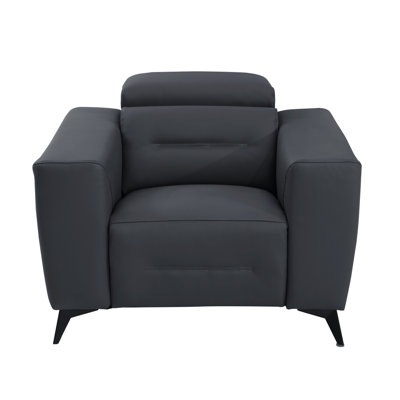 Waad Top Grain Italian Leather Power Reclining Chair