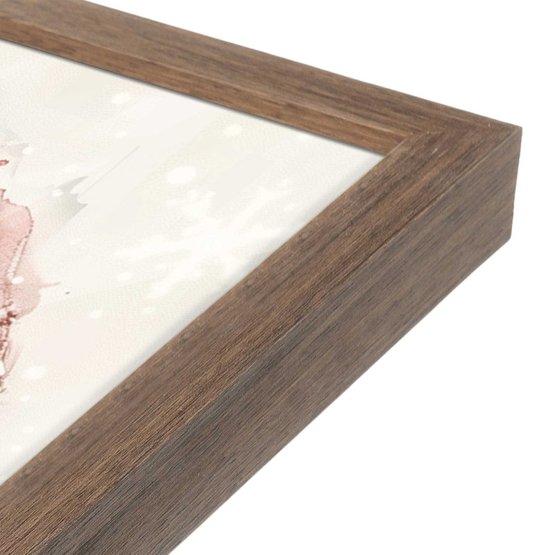 Reproduction d'art «Jolly Glow», 12 po x 16 po, Noyer