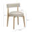Saddle Performance Vegan Leather Dining Chair-112972621