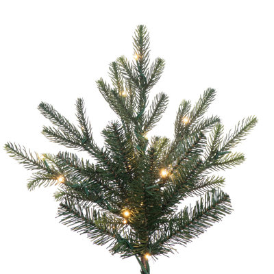 Vickerman 9' x 63" Orchard Fraser Fir Artificial Pre-Lit Christmas Tree with 1400 LED Color Changing 3mm Low Voltage 6 Function Wide Angle Coaxial Lights