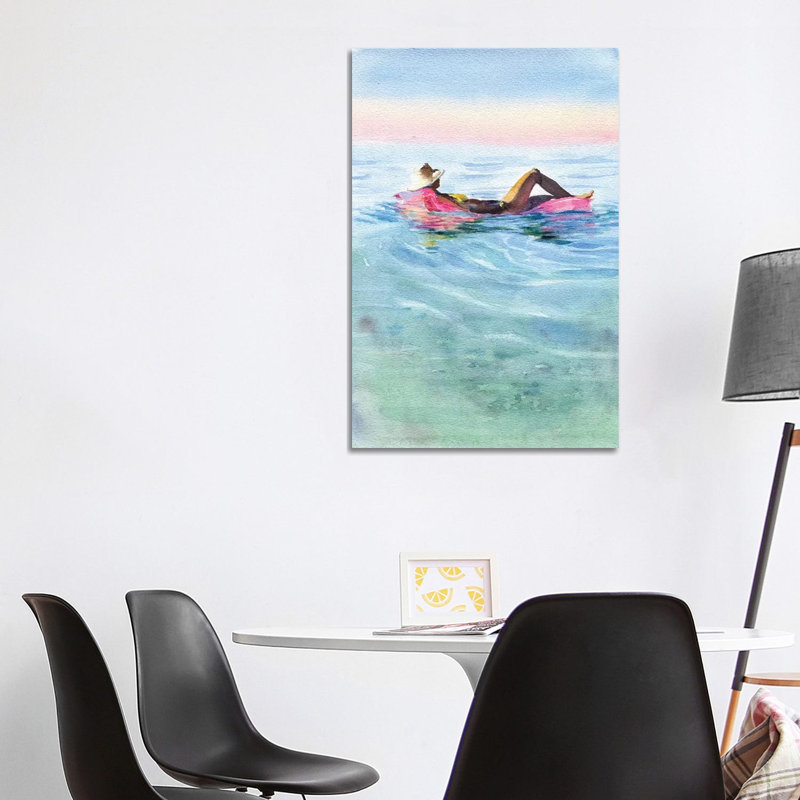 On A Mattress Ii by Marina Ignatova - Wrapped Canvas Painting, 101.6 cm H x 66.04 cm W x 3.175 cm D