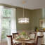 3 - Light Drum Chandelier