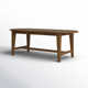 Isadore Solid Wood Dining Table