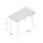 Alem Steel Writing Desk-782938387