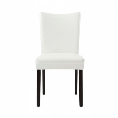 Ensemble de 2 chaises d'appoint en similicuir Hagow