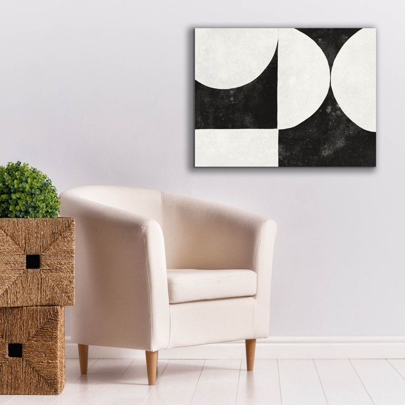 Toile épique «Strand 6 Bw» par Danhui Nai, H 26 po x l 34 po