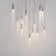 Magic LED Multi-Light Pendant With Piastra Crystal