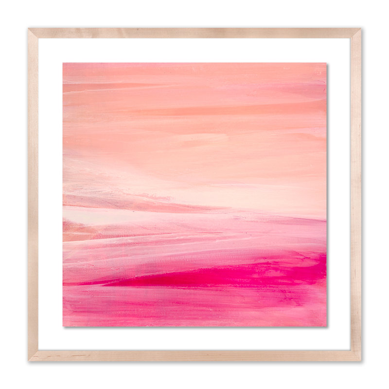 Play Is Rest Print by Kim Whiteside, 24" H x 24" W x 1.5" D, Natural